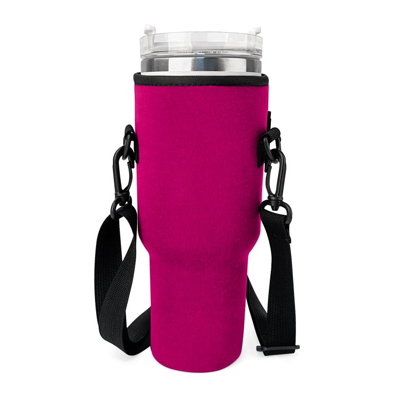 New 40Oz Thermos Cup Cover Outdoor Sports Portable Cup Diving Material Crossover Bottle Cover Portable Cup Insulation Cover - Image 1