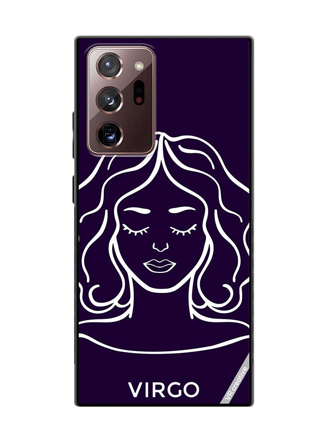 VR CREATIVE Protective Case Cover For Samsung Galaxy Note20 Ultra 5G Astrological Zodiac Sign Virgo Design Multicolour - Image 1