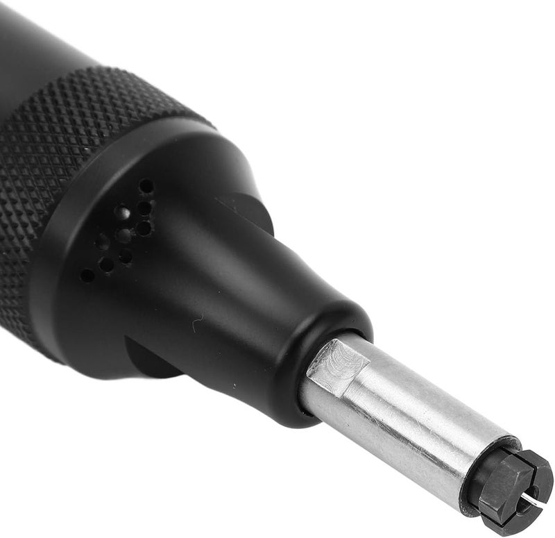 Air Die Grinder, Pneumatic Grinder with M3 Clamping Capacity, 30000rpm High Speed Air Grinding Machine for Mold Polishing Deburring Metal Woodwork, Ergonomic Knob Switch - Image 5