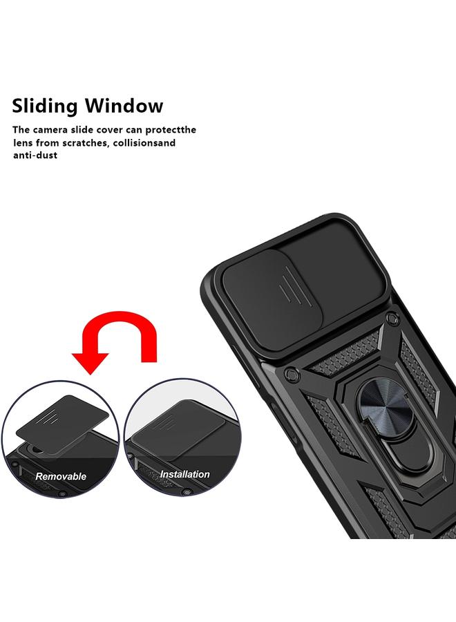 إيروريكس جراب لهاتف Motorola Edge 20 Lite مع غطاء كاميرا منزلق مصنوع من مادة TPU+PC - Image 5