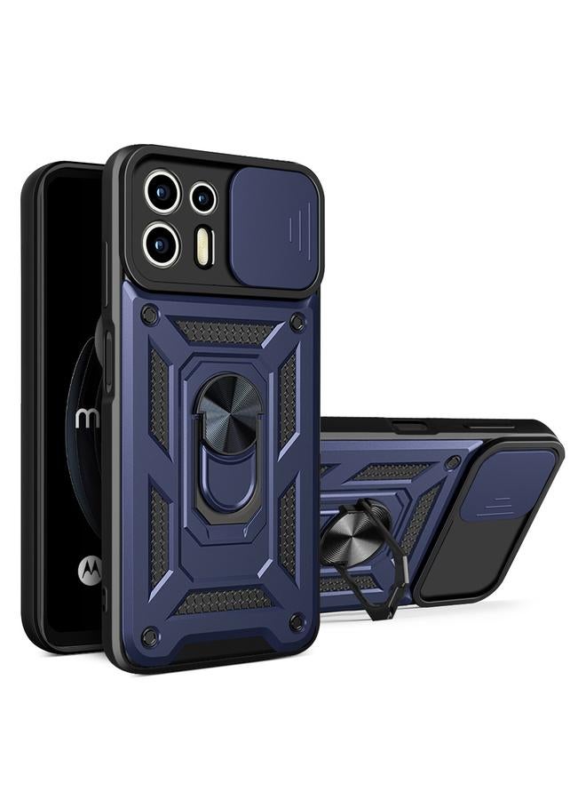 إيروريكس جراب لهاتف Motorola Edge 20 Lite مع غطاء كاميرا منزلق مصنوع من مادة TPU+PC - Image 1