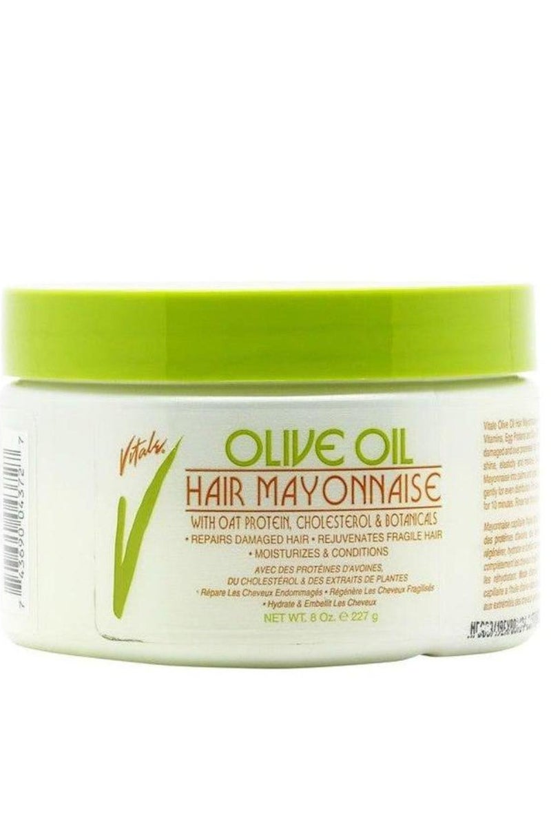 VITALE Olive Oil Hair Mayonnaise with Oat & Egg Protein and Vitamins For Dry & Damaged Scalp Moisturize And Condition 227 g - Image 1