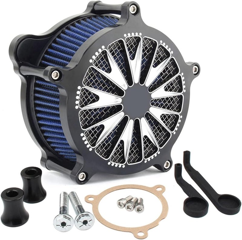 QASULER CNC Motorcycle Air Filter for Harley - Image 1