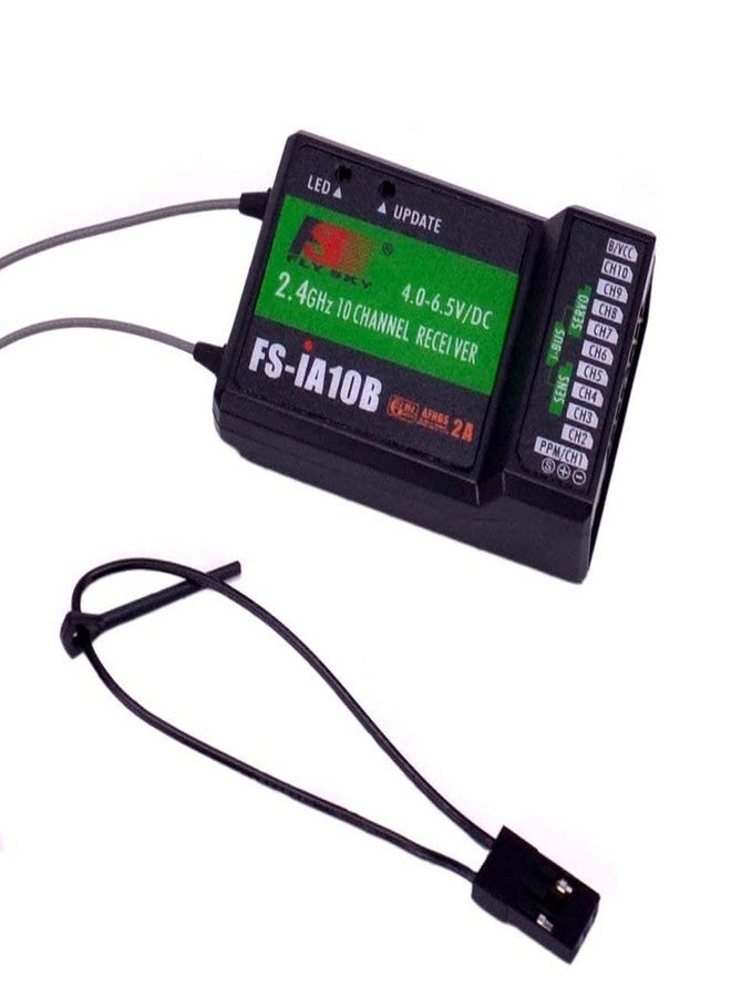 GoolRC Flysky FS-iA10B Receiver 2.4G 10CH Receiver PPM Output Compatible with Flysky FS-i6 FS-i6S FS-i6X FS-i10 Transmitter Remote Controller - Image 1
