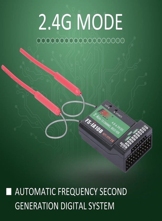 GoolRC Flysky FS-iA10B Receiver 2.4G 10CH Receiver PPM Output Compatible with Flysky FS-i6 FS-i6S FS-i6X FS-i10 Transmitter Remote Controller - Image 4