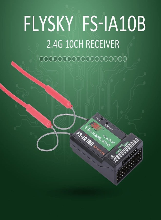 GoolRC Flysky FS-iA10B Receiver 2.4G 10CH Receiver PPM Output Compatible with Flysky FS-i6 FS-i6S FS-i6X FS-i10 Transmitter Remote Controller - Image 2