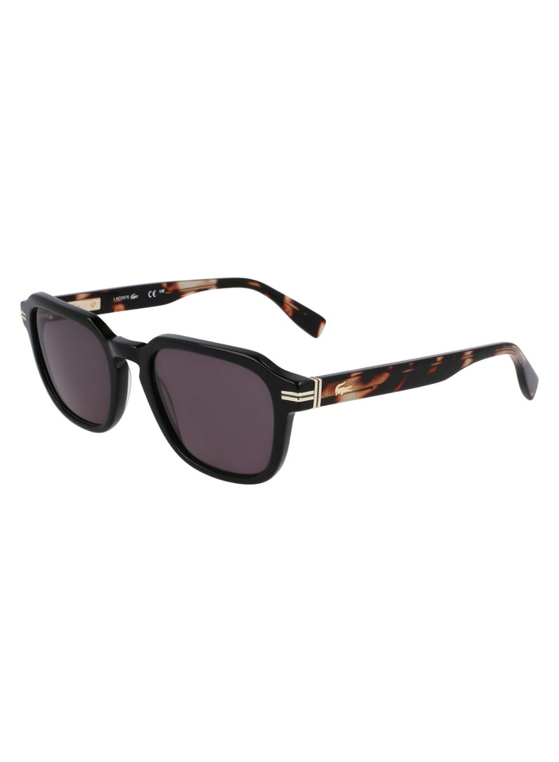 LACOSTE FULL RIM ACETATE ACETATE LACOSTE SUNS L6046S 5220 (006) BLACK/HAVANA - Image 1