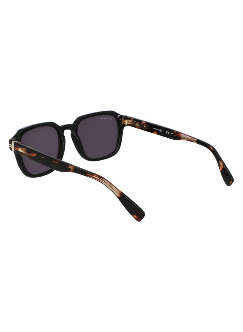 LACOSTE FULL RIM ACETATE ACETATE LACOSTE SUNS L6046S 5220 (006) BLACK/HAVANA - Image 5
