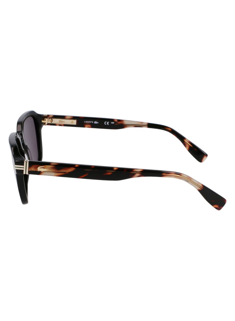 LACOSTE FULL RIM ACETATE ACETATE LACOSTE SUNS L6046S 5220 (006) BLACK/HAVANA - Image 4