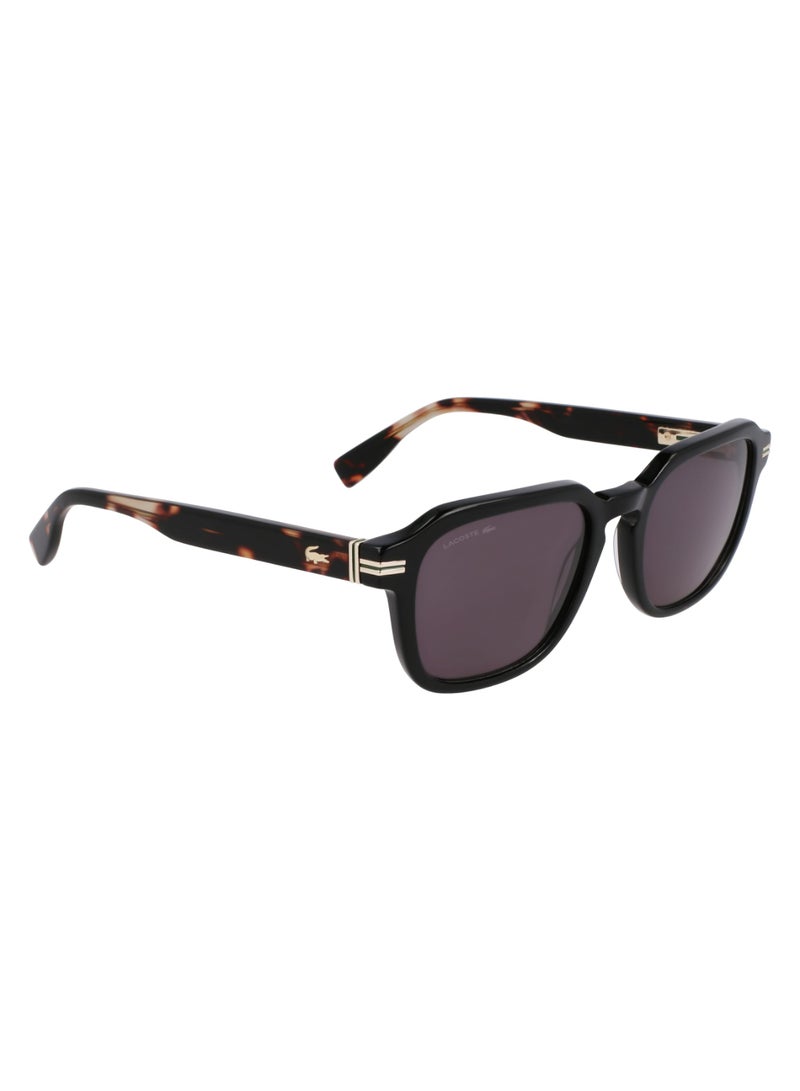 LACOSTE FULL RIM ACETATE ACETATE LACOSTE SUNS L6046S 5220 (006) BLACK/HAVANA - Image 3