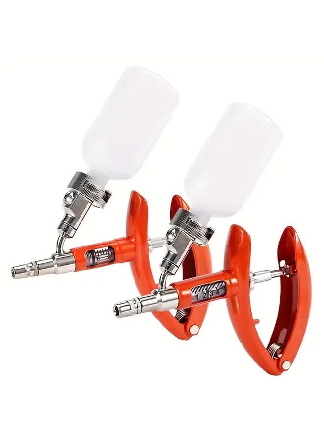 5ML Automatic Continuous Veterinary Vaccine Syringe For Pigs Sheep Poultry - Image 4