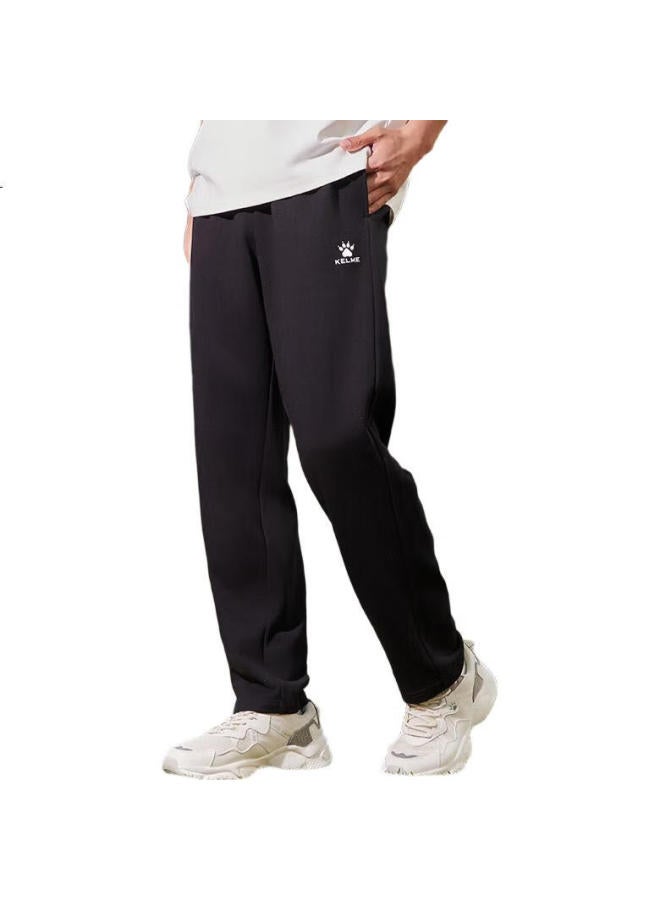 KELME سروال رياضي صيفي جديد للرجال من كيلمي، بنطال مستقيم الساقين مع حواف محبوكة - Image 2