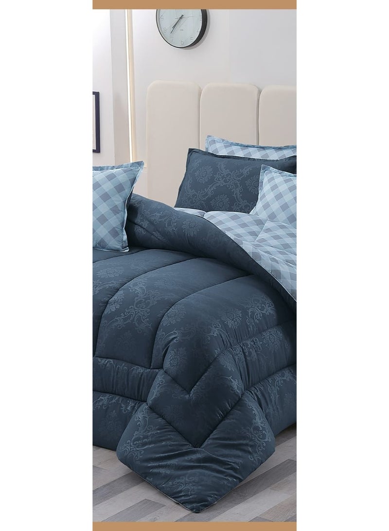 Silk Luxury royal double-sided microfiber bedspread, 240*260 cm  - Image 3