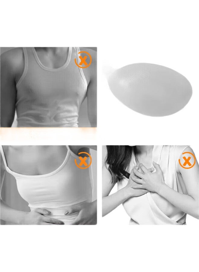 Yates Disposable Nipple Covers, Invisible And Seamless, For Marathon Running, Tank Top, Swimming, Skin Color With Floral Pattern, 5 Pairs - Image 1