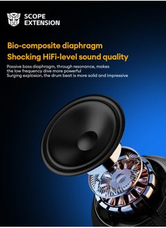 TRANSFORMERS Transformers TF-Y17 Wireless Bluetooth Speaker - Black  - Image 5