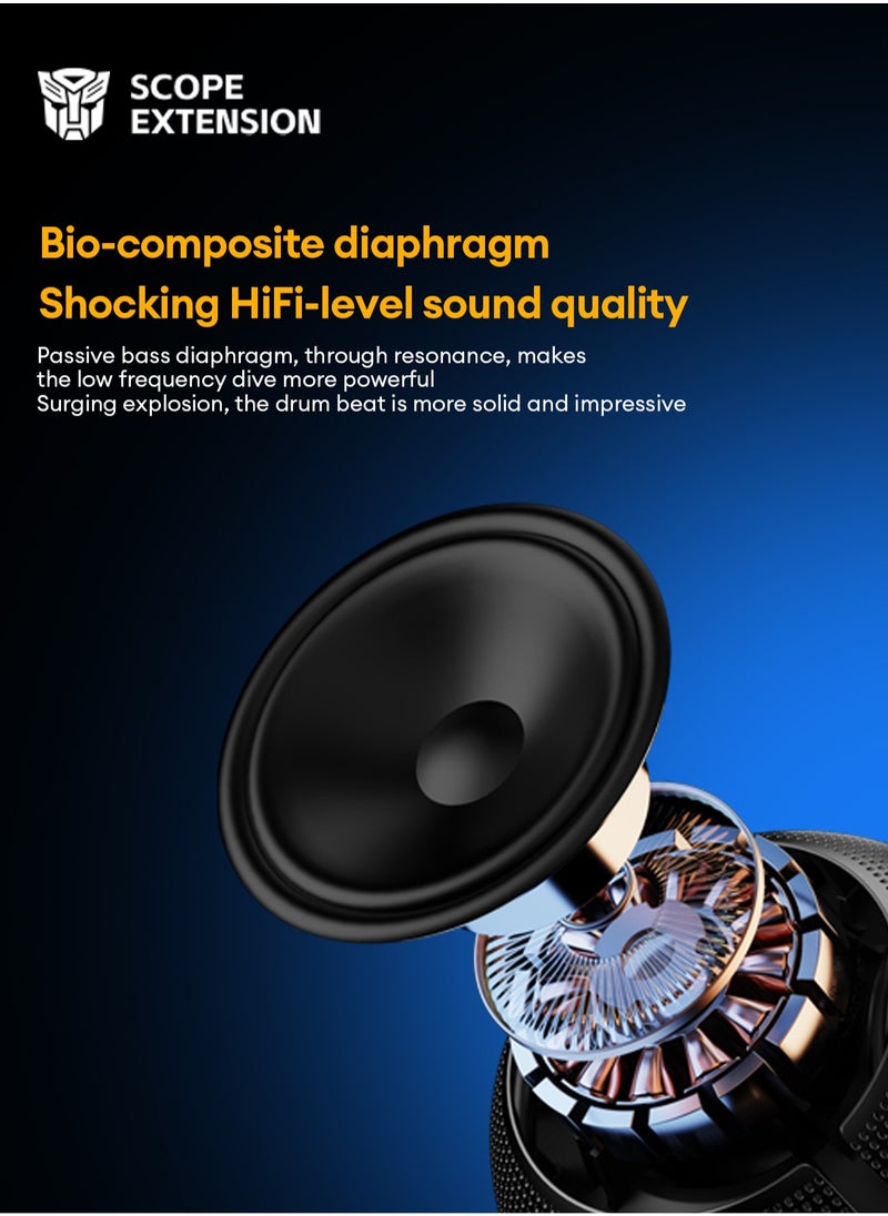 TRANSFORMERS - Transformers TF-Y17 Wireless Bluetooth Speaker - Black - Image 1