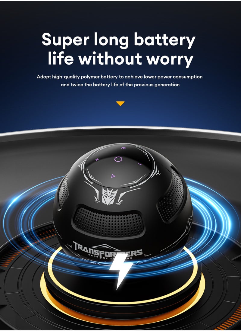 TRANSFORMERS - Transformers TF-Y17 Wireless Bluetooth Speaker - Black - Image 1