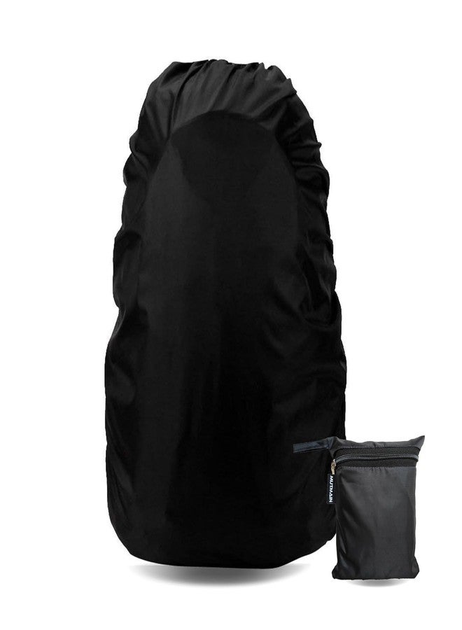 Dharam Creation Rain Bag Cover Waterproof Dustproof Bag Cover for Laptop School College Office Trekking Bags Adjustable Raincover for Backpack Dust Protection Cover 30 Litre (Pack of 3)