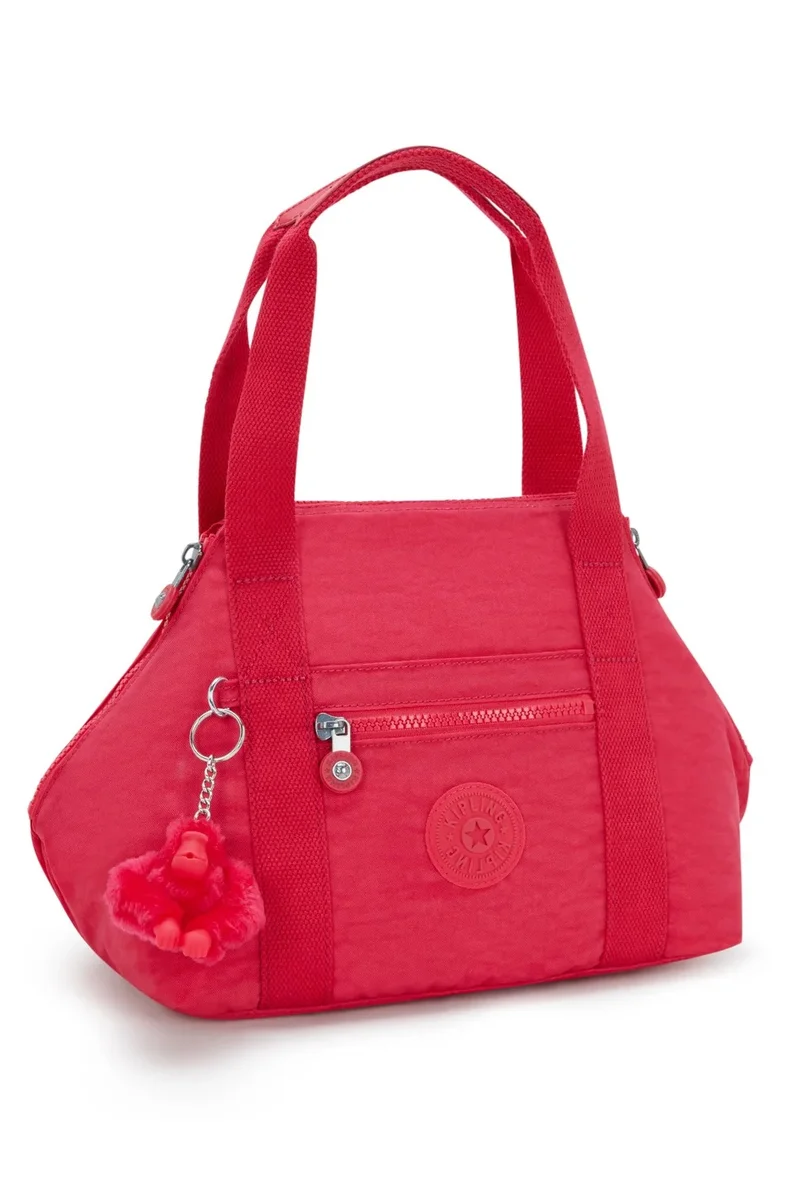kipling Art Mini Small Female Handbag (With Removable Shoulderstrap) - Resort Pink