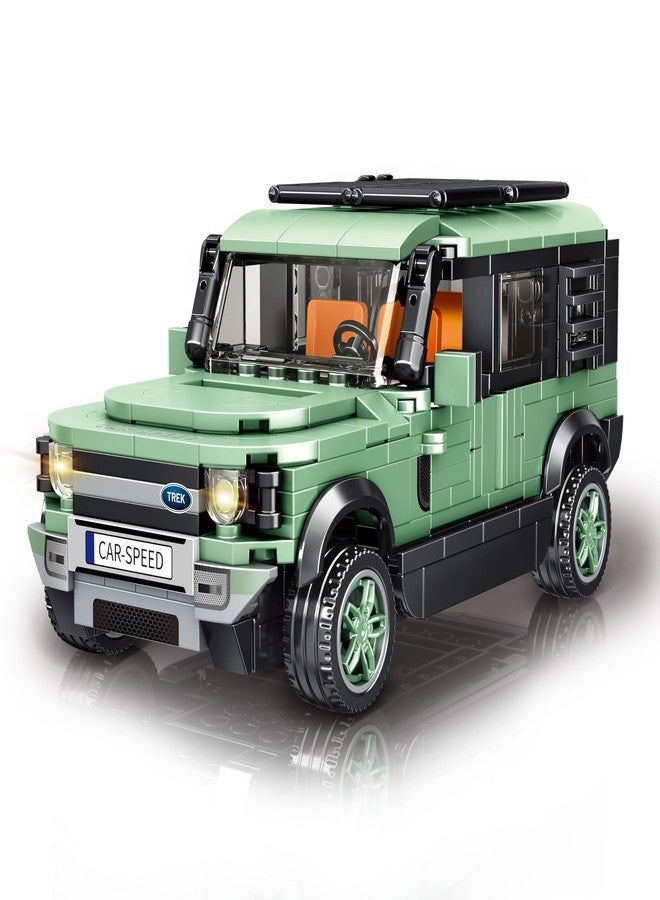 IBLOTIME Off Road Cars Building Sets Easter 345 PCS Sports Car Model Kit Creative Racing Build Display Gift Christmas Birthday Ages 14+ - Image 1