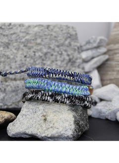 FROG SAC FROG SAC 6 Paracord Friendship Bracelets for Boys, Parachute Cord Braided Bracelet Set, Woven Braid String Jewelry, Easter Basket Fillers for Teens, Teenage Stocking Stuffers, Camping Party Favors  - Image 2