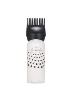 Honest Hair Oil Bottle Oil Comb 120Ml Hair Tools Hair Dye Applicator Brush Bottles Styling Tool Hair Coloring White  - Image 2