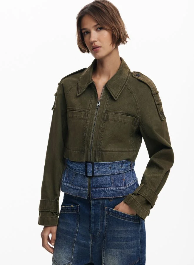 DESIGUAL Combined Short Parka