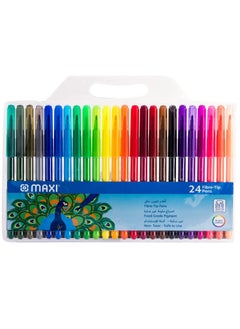 Maxi 24-Piece Washable Felt Pens Multicolour  - Image 1
