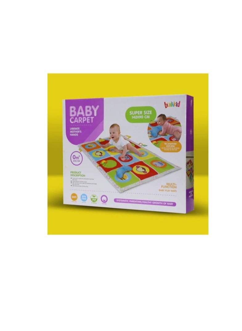 سندس سجادة الأطفال الآمنة حجم كبير 142 في 90