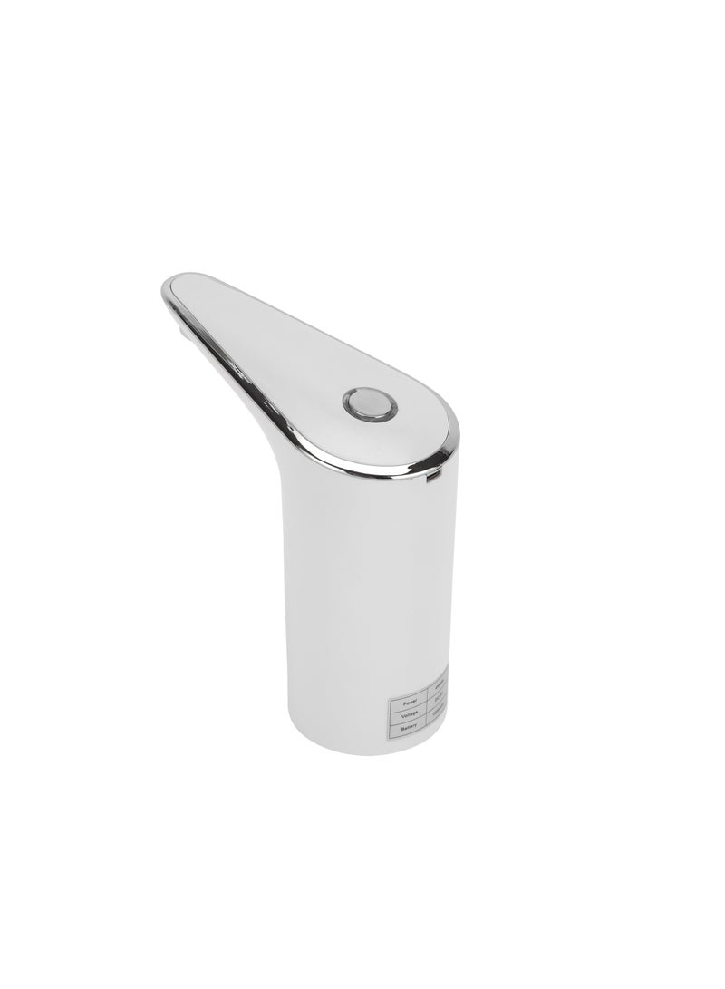 Royalford Rechargeable Water Pump RF12435 Simple Installation Pump for Water Gallon Portable and Light Weight Pump with Easy One Touch Mechanism and USB Charging White - Image 2