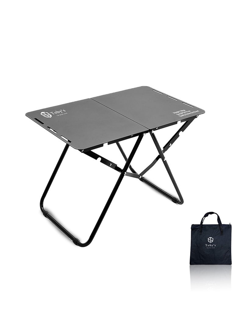 Toby's Tobyâ€™S 23800W Portable Alloy Camping Stove With Piezo Ignition & Windproof Design + Lightweight Foldable Aluminum Camping Table With 30Kg Capacity For Outdoor Adventures - Image 2