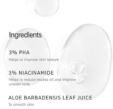 The Inkey List PHA Toner 100ml Locks in Moisture Improves Skin Texture Fragrance Free Suitable for All Skin Types - Image 5