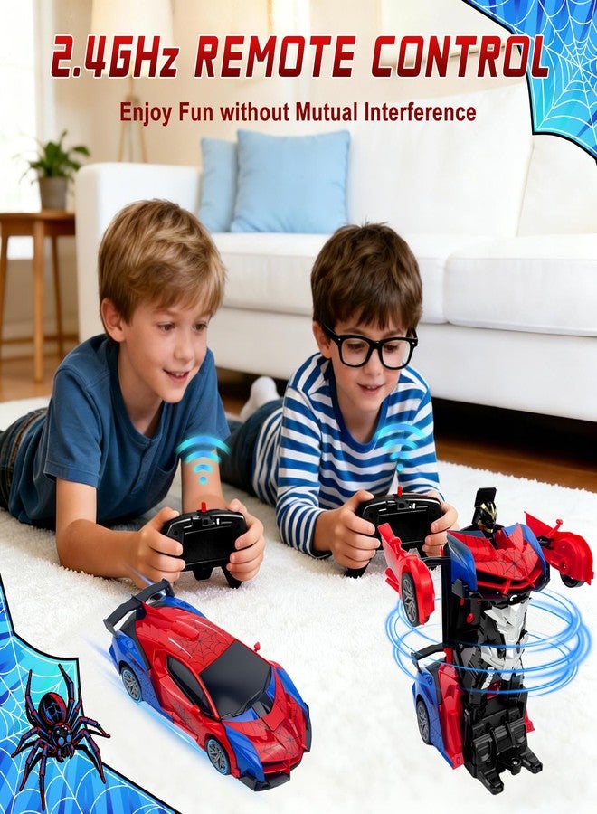 راكاي ألعاب سيارات راكاي سبايدر التي تعمل بجهاز تحكم عن بعد للأولاد، هدايا عيد ميلاد للأعمار من 3 إلى 12 عامًا - Image 4