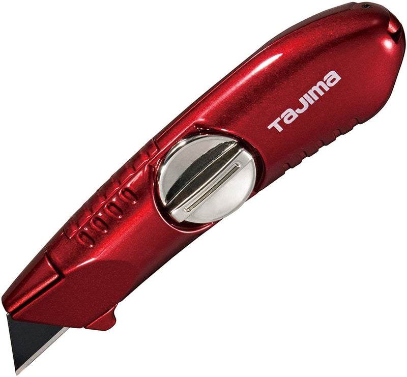 TAJIMA Utility Knife - VR-Series Box Cutter with Fixed Blade & 3 V-REX Blades - VR-101R - Image 2