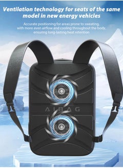AIBAG Ai Bag Backpack Bag, Cooling Fan Backpack for Outdoor Activities with Built-in Fan, Summer Cooling Backpack Perfect for Hiking and Travel  - Image 2