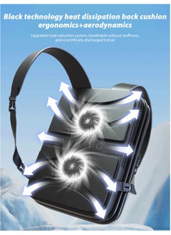 AIBAG Ai Bag Backpack Bag, Cooling Fan Backpack for Outdoor Activities with Built-in Fan, Summer Cooling Backpack Perfect for Hiking and Travel  - Image 4