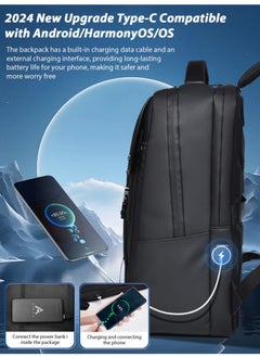 AIBAG Ai Bag Backpack Bag, Cooling Fan Backpack for Outdoor Activities with Built-in Fan, Summer Cooling Backpack Perfect for Hiking and Travel  - Image 5