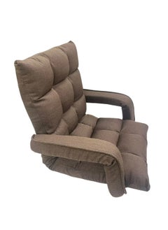 Albawadi Portable Folding Chair Single Floor Lazy Sofa with Handle Adjustable Back  - Image 5