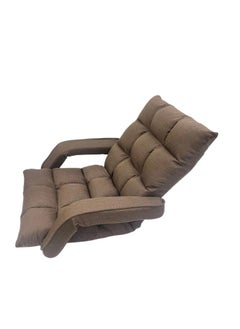 Albawadi Portable Folding Chair Single Floor Lazy Sofa with Handle Adjustable Back  - Image 4