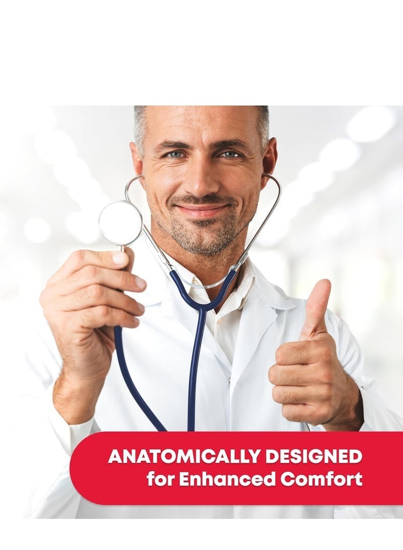 Arabest Dual Head Stethoscope for Adult & Kids,Ever Ready First Aid Dual Head Stethoscope,Classic Cardiology Stethoscope for Doctors, Nurses, Students, and Home Use (Blue) - Image 3
