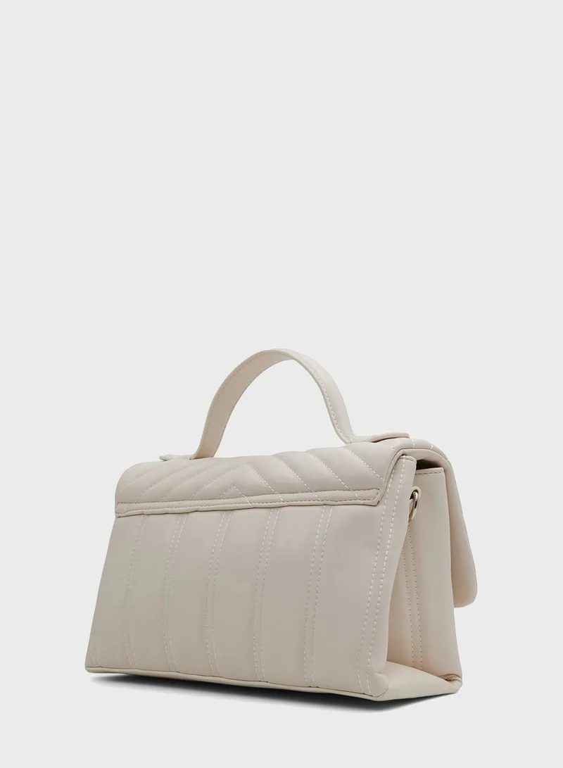 CALL IT SPRING Hingis Top Handle Flap Over Satchel Bag