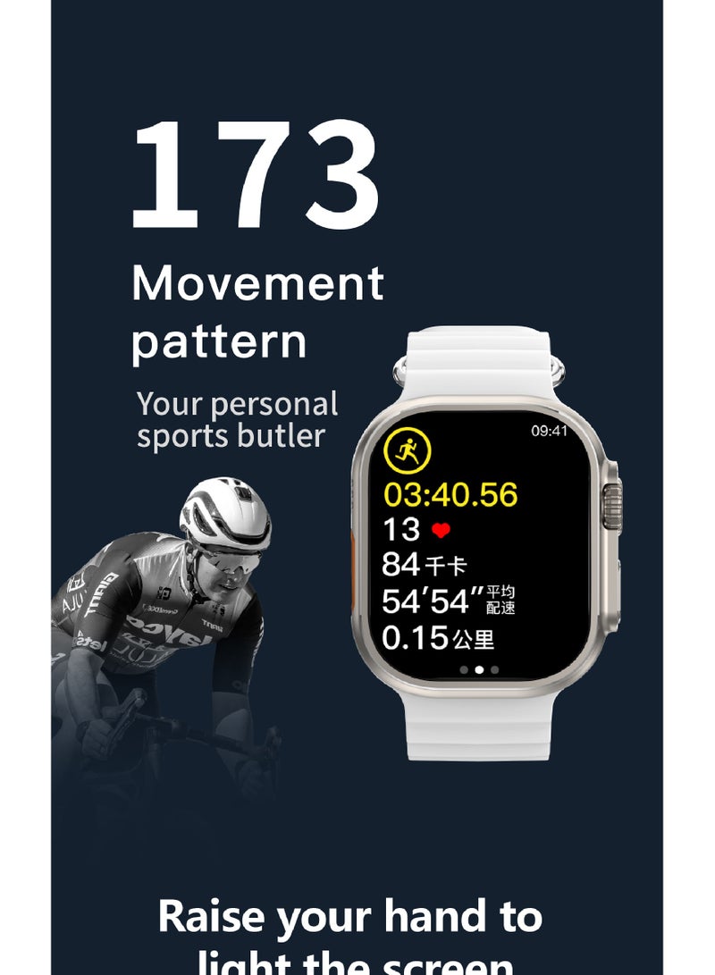 General H16-DUltra smart watch, with various dials, Bluetooth calling, message notifications, step counting, multi-sports functions, offline payment, heart rate, and blood oxygen.  - Image 5