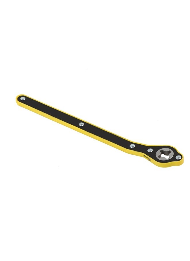 yongsheng Universal Automotive 360° Swivel Labor-Saving Jack Ratchet Wrench Positive And Reversal Knob，Auto Labor-Saving Jack Ratchet Wrench with Long Handle for Scissor Jack, Lug Wrench for Tire Jack, Car Jack Wrench Positive and Reversal Knob Design  - Image 1