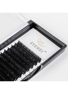 EYEMEI H Extensions 0.15 D Curl Natural Faux Mink Eyelash Extensions Individual Lashes Extension 11Mm Tray Salon Use By Eyemei  - Image 1