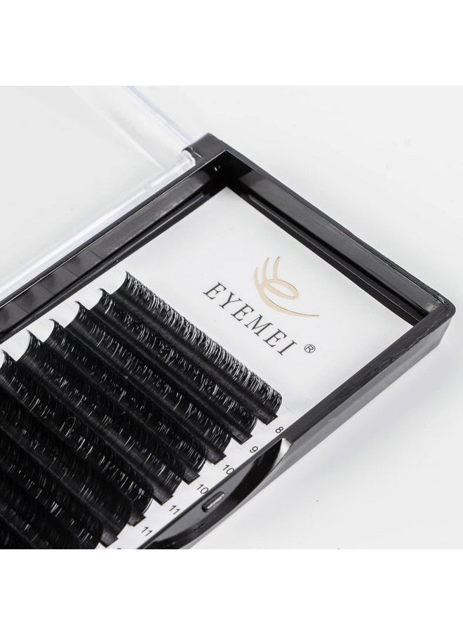 EYEMEI - H Extensions 0.15 D Curl Natural Faux Mink Eyelash Extensions Individual Lashes Extension 11Mm Tray Salon Use By Eyemei - Image 1
