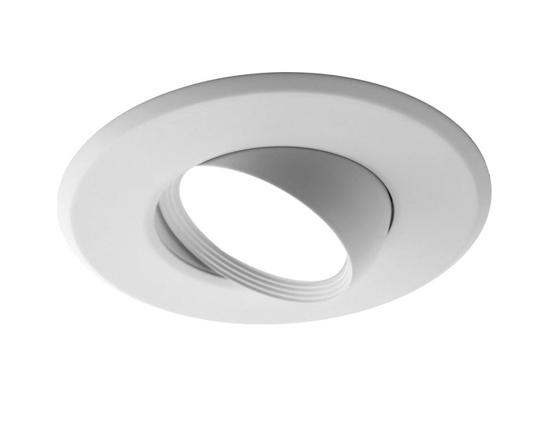NICOR Lighting DEB56-20-120-4K-WH LED Eyeball Retrofit Downlight Kit for 5 and 6 in. Housings in 4000K, White - Image 1