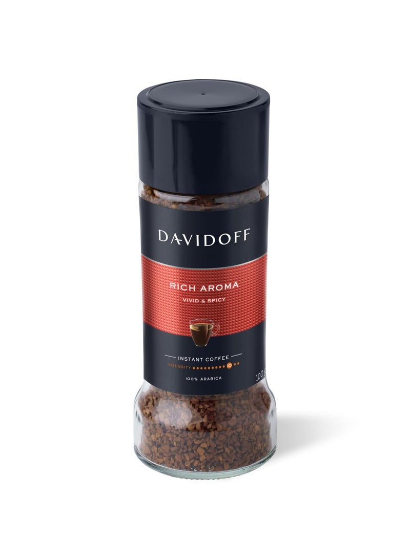Davidoff Cafe Instant Coffee Jar, Rich Aroma, 100 Gram - Image 1