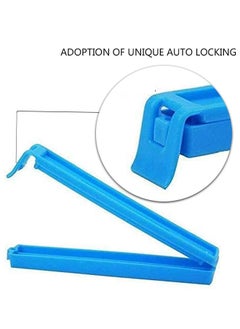 HAWAWA 30pcs Plastic Sealing Clips for Food and Snack Bag Colorful Food Fresh Keeping Clips Reusable Chips Bread Bag Clamp Sealer for Kitchen Food Storage and Organization (6.4cm, 10.8cm)  - Image 3