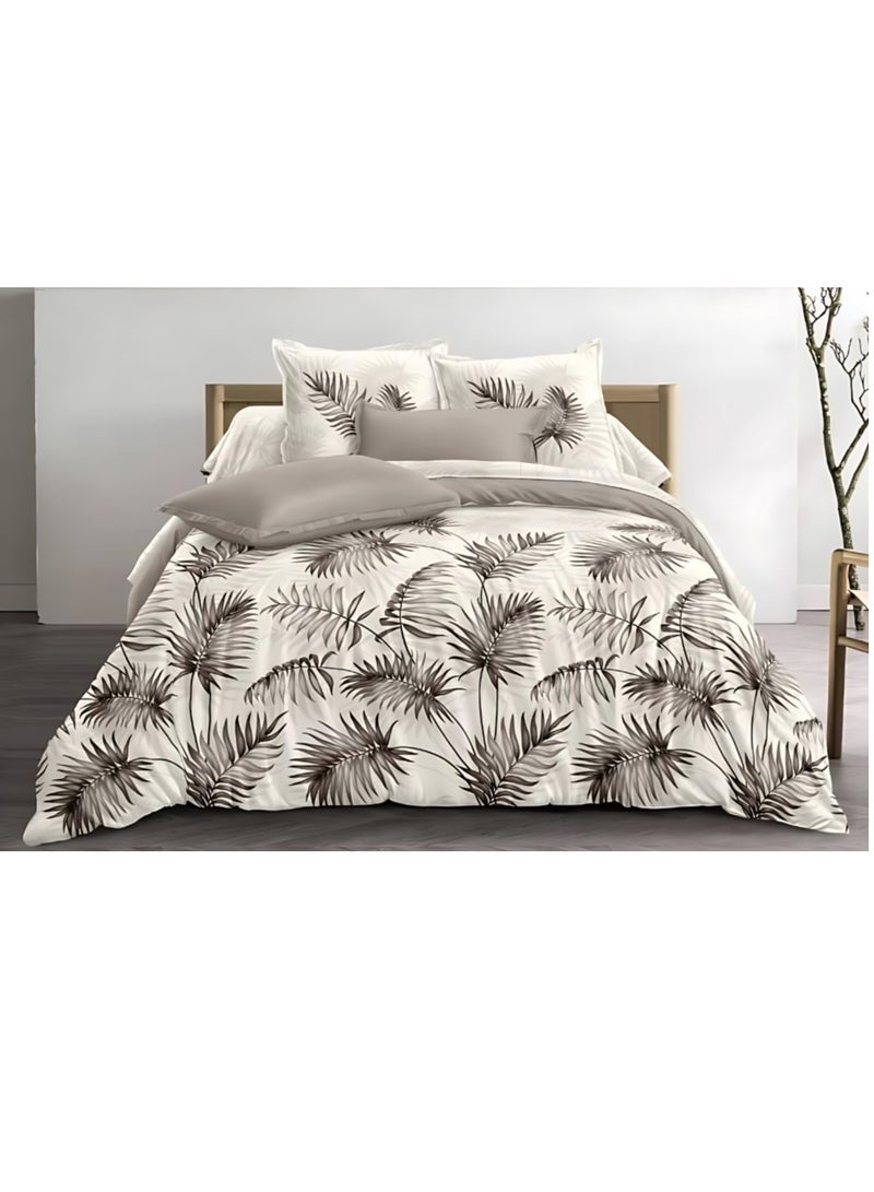 Super Soft King Size Bed Sheet 3 Pcs Set [1 Flat Sheet (W 270 X L 250) + 2 Pillowcases (75 X 50)] - Image 1