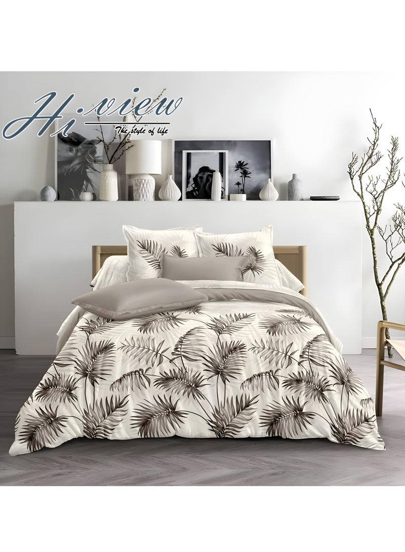 Super Soft King Size Bed Sheet 3 Pcs Set [1 Flat Sheet (W 270 X L 250) + 2 Pillowcases (75 X 50)] - Image 2